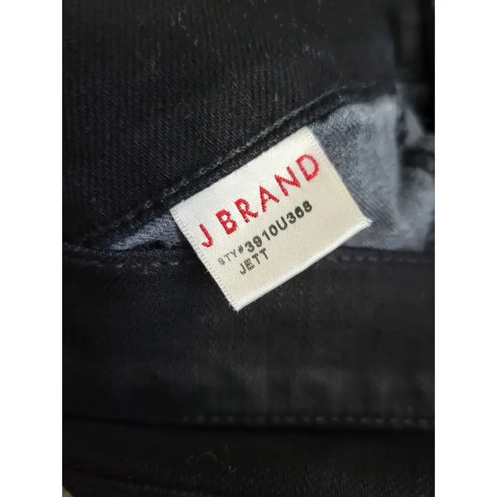 J Brand Jett Pencil Skinny Jeans Women's 26 Black‎